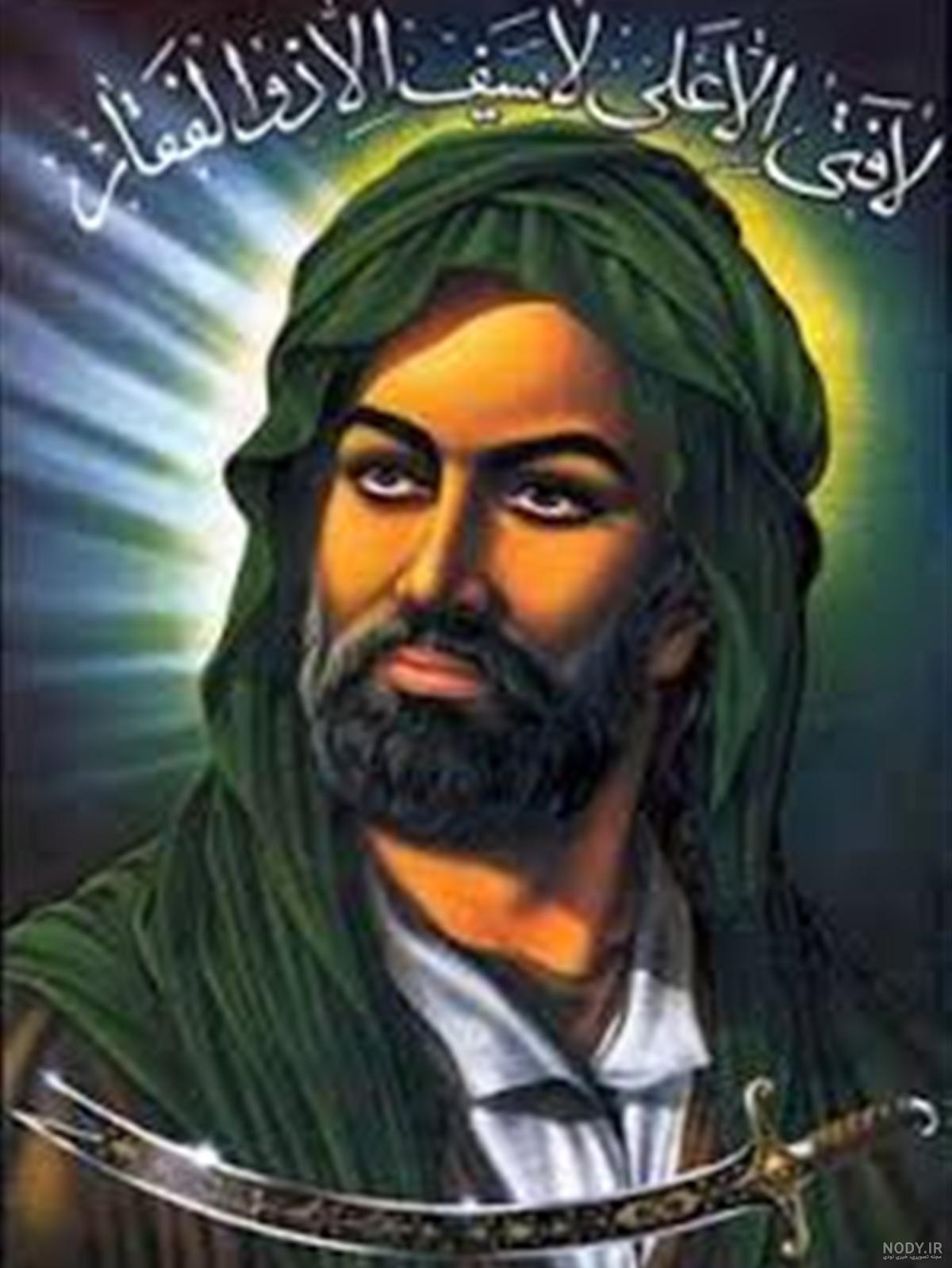 چهره عکس امام علی