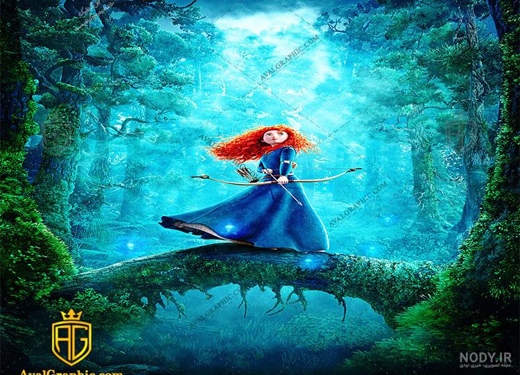  عکس دختر مو قرمز کارتونی