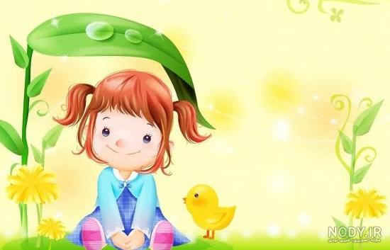 عکس بچه دختر کارتونی عکس بچه دختر کارتونی