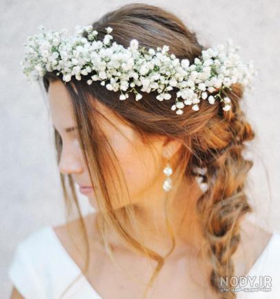 گل سر عروس برای عقد گل سر عروس برای عقد