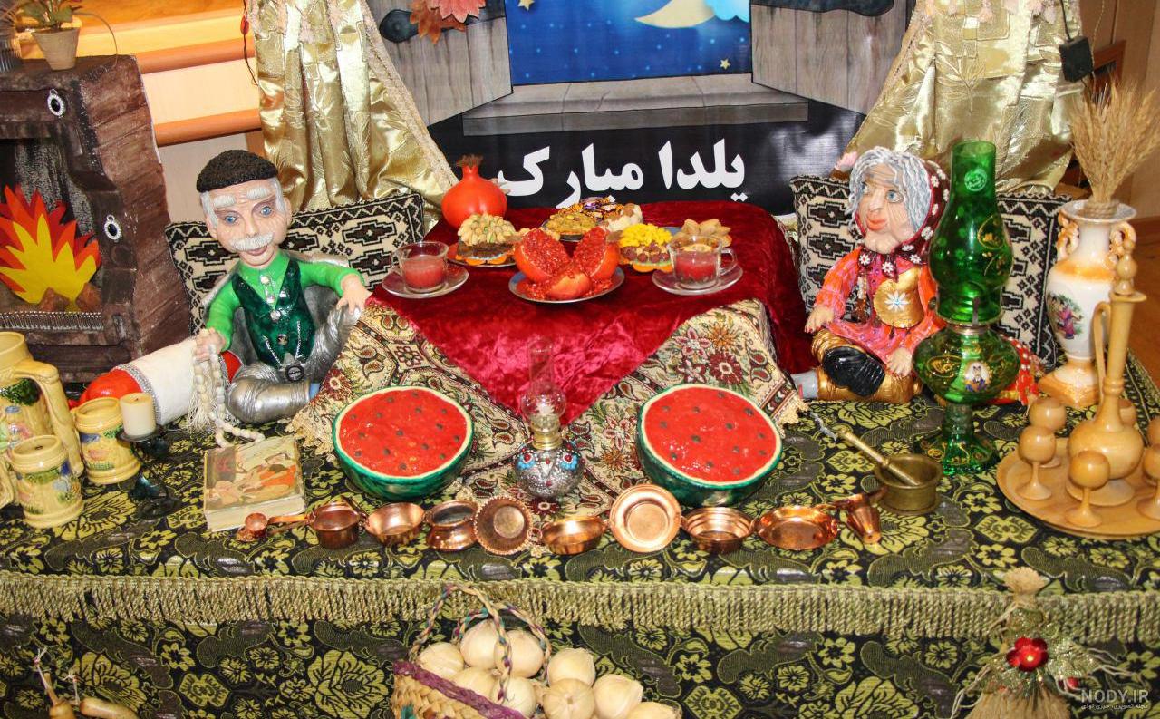 تم شب یلدا برای مدرسه تم شب یلدا برای مدرسه