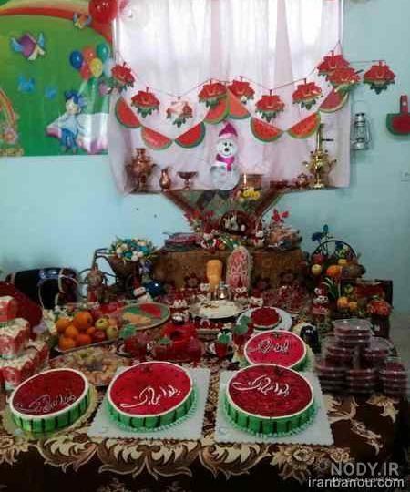 جشن یلدا در مدرسه جشن یلدا در مدرسه