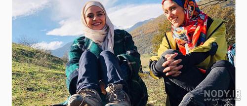 عکس آدرینا صادقی و همسرش عکس آدرینا صادقی و همسرش