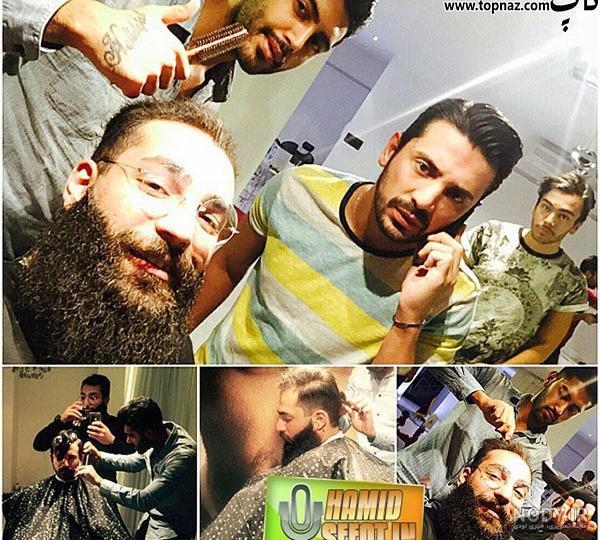 عکس حمید صفت و تتلو عکس حمید صفت و تتلو