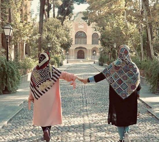 عکس دونفره دخترانه ایرانی