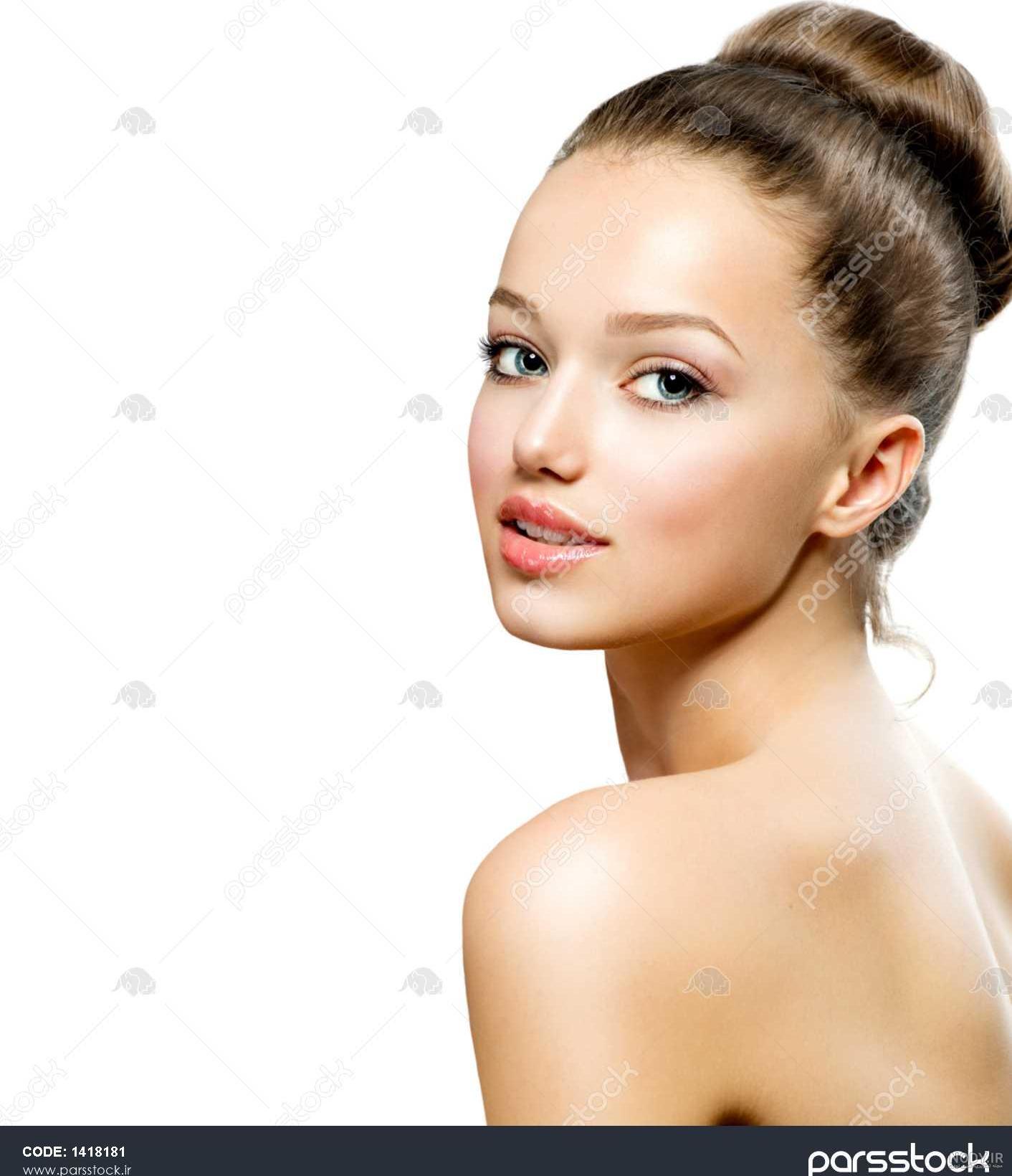 عکس زیباترین دختر بدون آرایش