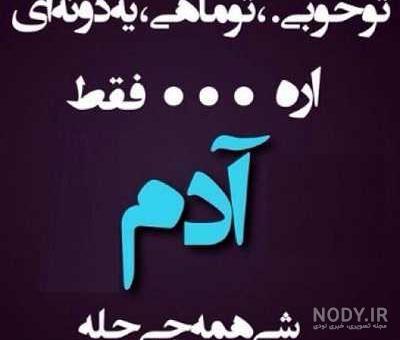 عکس نوشته تیکه دار به فامیل