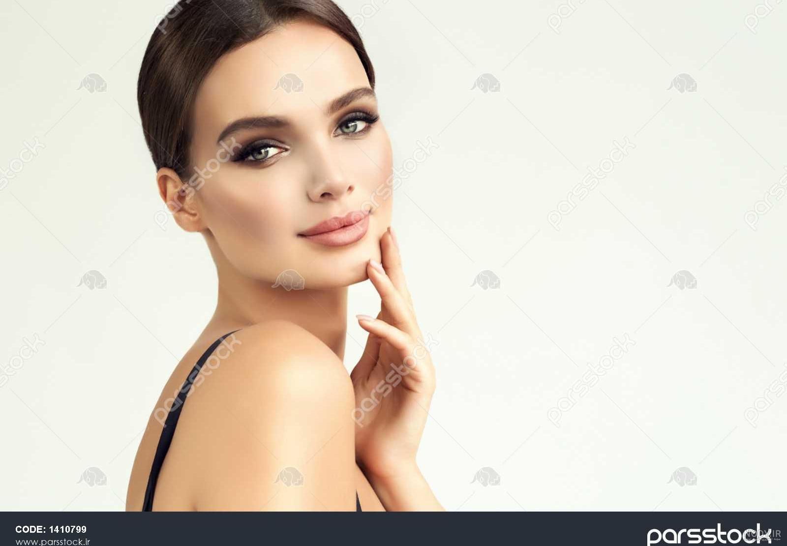 عکس چهره زن برای طراحی