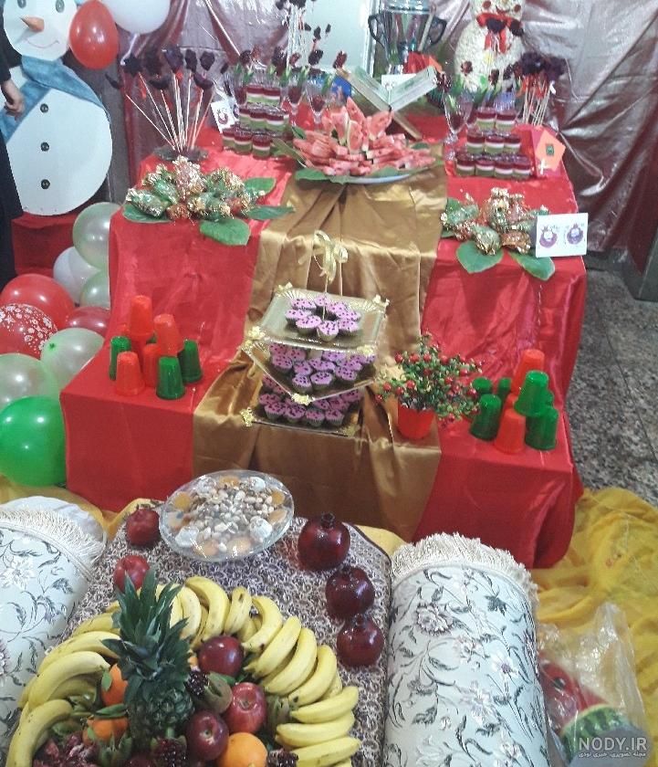 گزارش شب یلدا مدرسه گزارش شب یلدا مدرسه