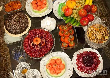 آموزش چیدن سفره شب یلدا ۹۹