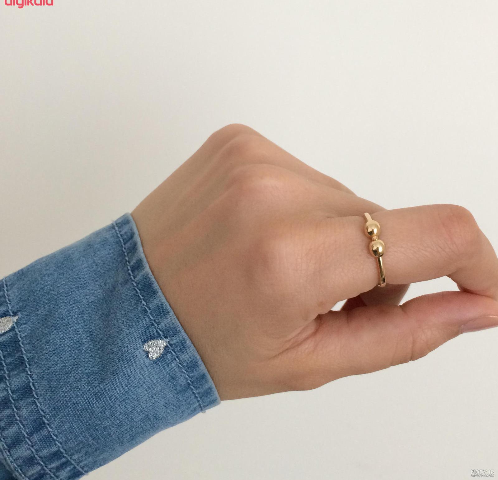 انگشتر طلا عقیق زنانه با قیمت