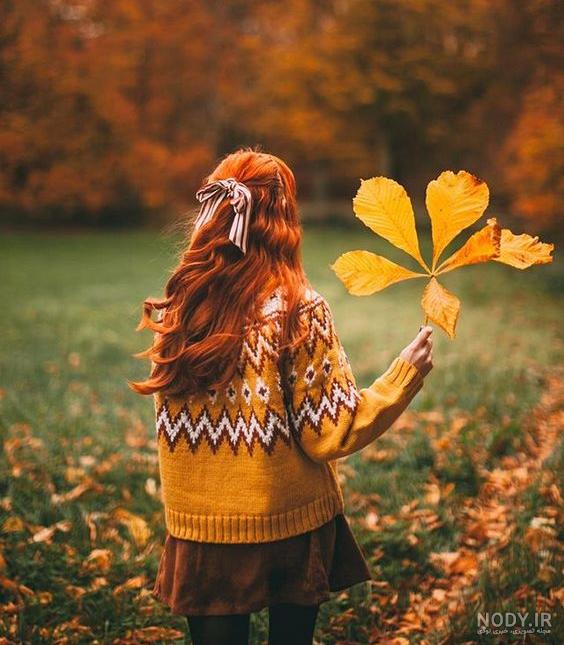 تصویر زمینه پاییز دخترانه