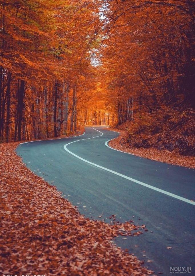 تصویر زمینه پاییز عاشقانه