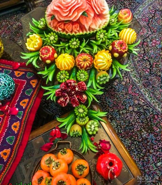 دکور شب یلدا برای عروس