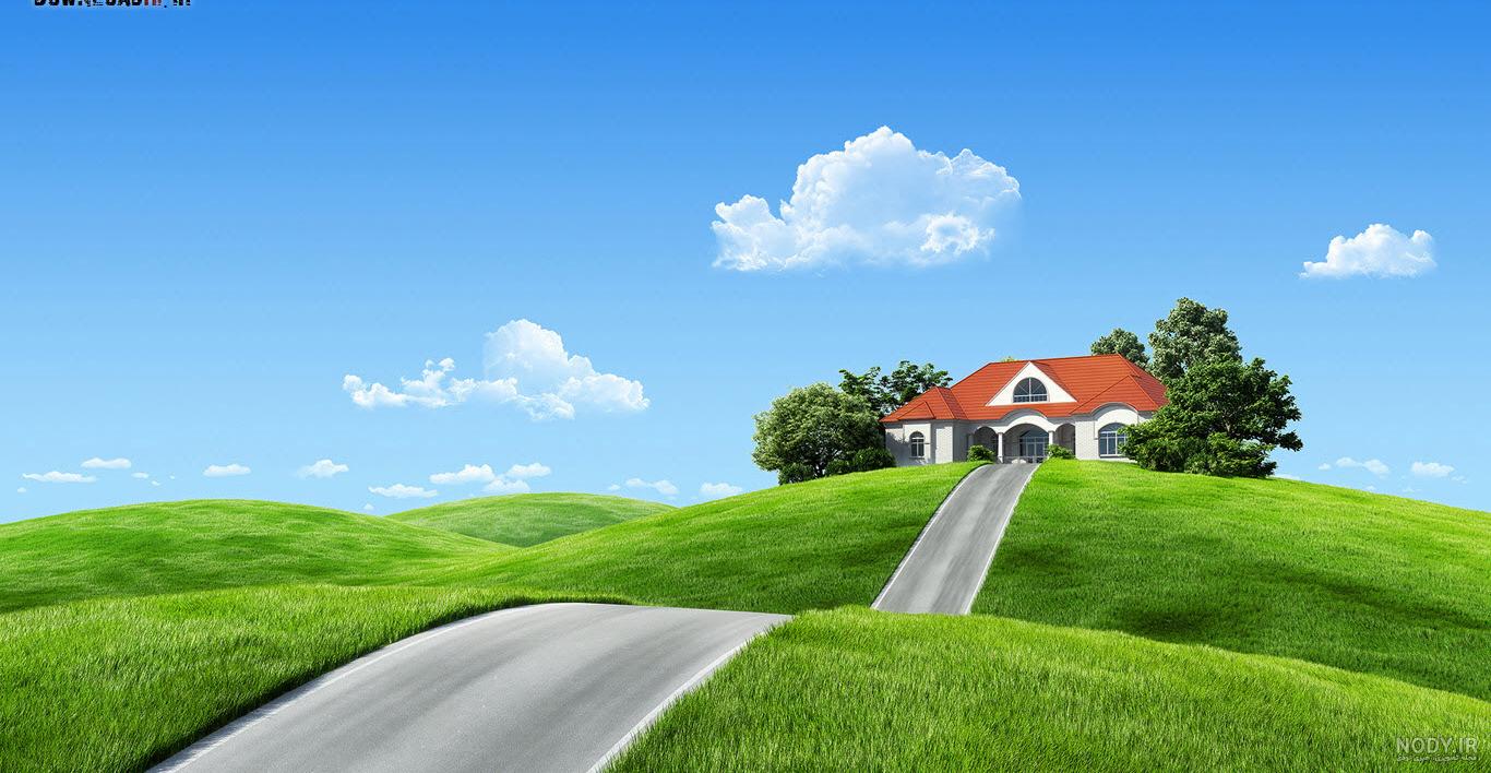 عکس لپ تاپ در طبیعت