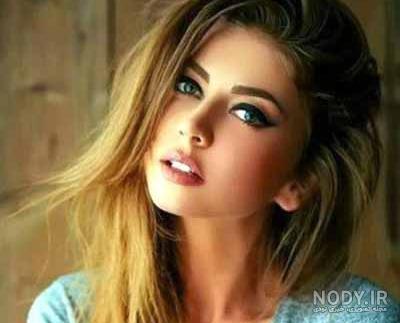 عکس چهره ی دختر زیبا