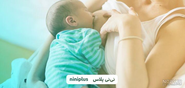 فیلم شیر خوردن نوزاد تازه متولد شده اینستا