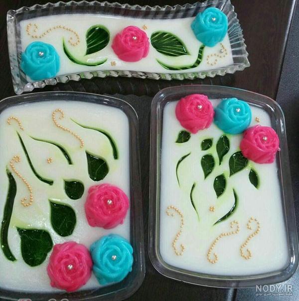 انواع ژله لیوانی تولد