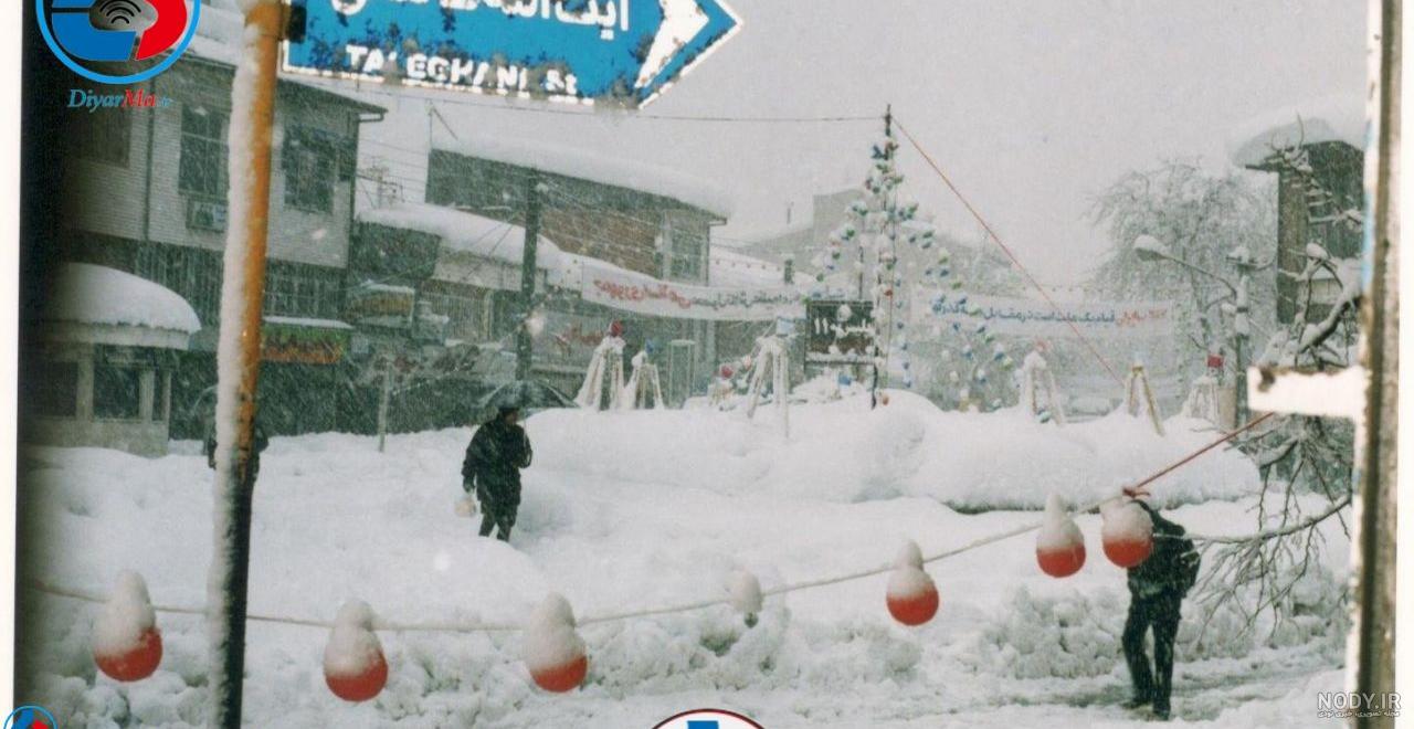 برف سنگین رشت