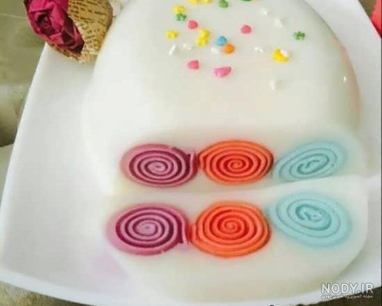 ژله لیوانی برای تولد