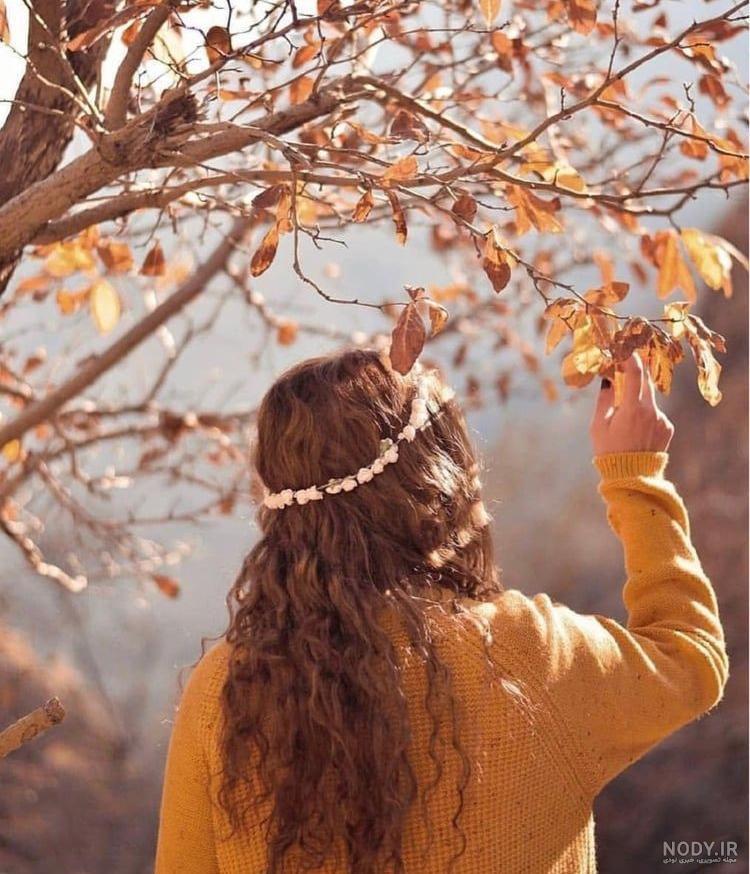 عکس برگ پاییزی برای پروفایل