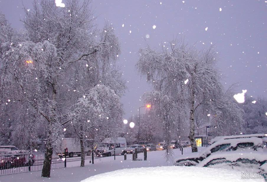 عکس برفی دخترانه