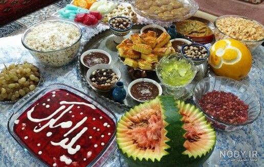 لیست وسایل شب یلدا لیست وسایل شب یلدا
