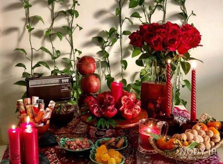 ایده برای تزیین یلدا