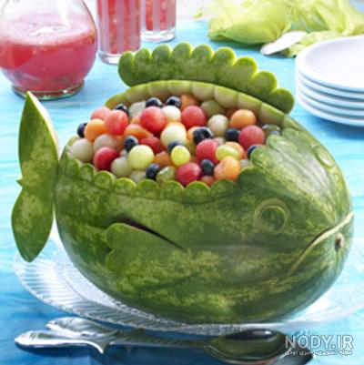 عکس هندوانه شب یلدا