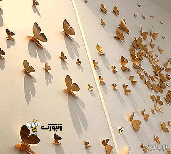 تزیین دیوار با فوم اکلیلی