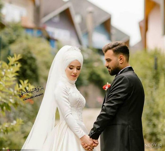 عروس با حجاب زیبا عروس با حجاب زیبا
