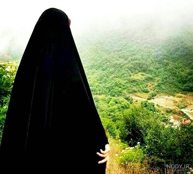 عکس پروفایل دختر چادری بدون متن