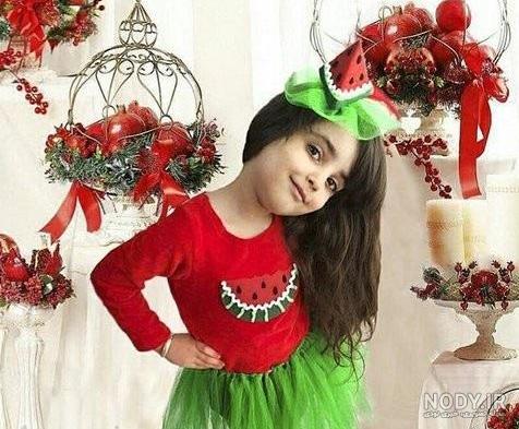 لباس کودک با تم شب یلدا لباس کودک با تم شب یلدا