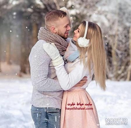 عکس برف پاییزی عکس برف پاییزی