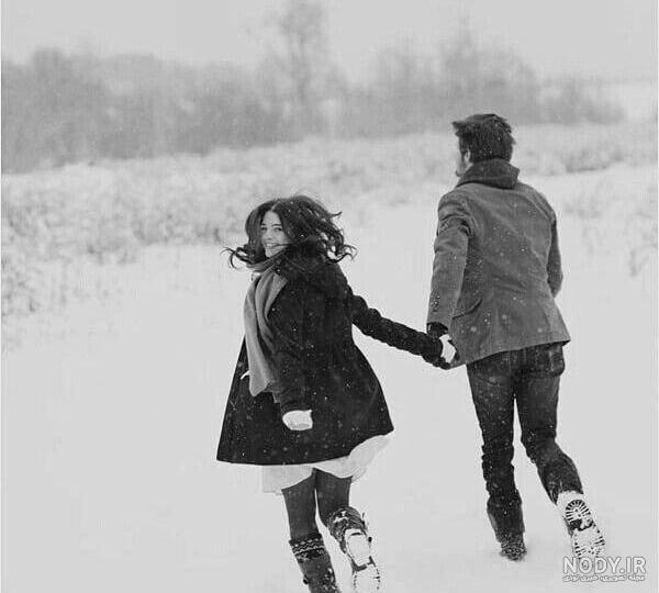 عکس برفی عاشقانه عکس برفی عاشقانه