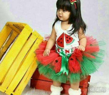 لباس یلدای کودک لباس یلدای کودک
