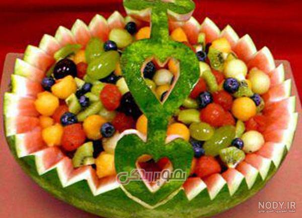 آموزش تزیین سبد میوه شب یلدا برای عروس آموزش تزیین سبد میوه شب یلدا برای عروس