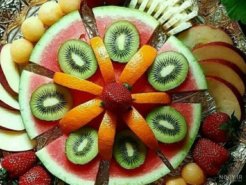 آموزش تزیین میوه آموزش تزیین میوه