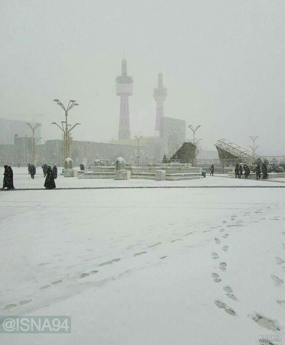 برف شدید در مشهد برف شدید در مشهد