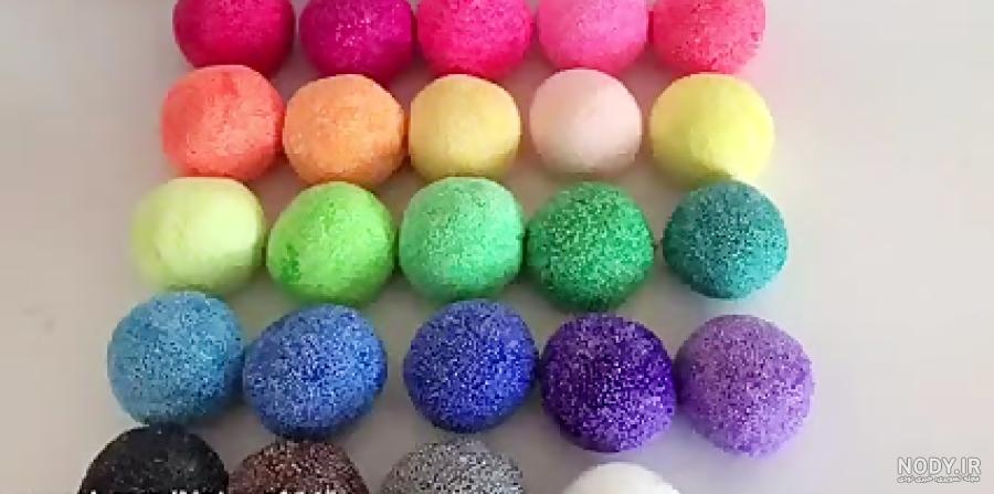 ساخت اسلایم شنی در خانه