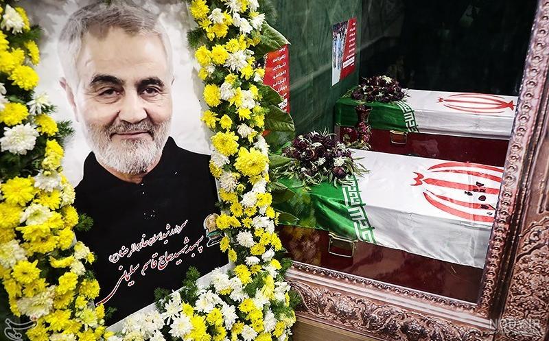 ساعت دقیق شهادت حاج قاسم سلیمانی