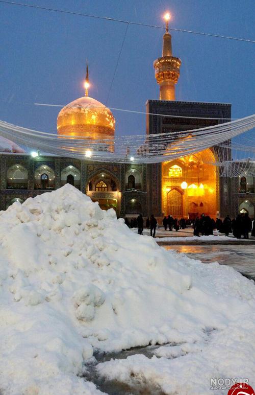 عکس از برف امروز مشهد عکس از برف امروز مشهد
