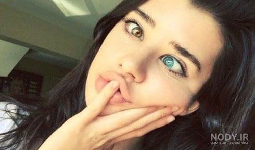 عکس دختر زیبا چشم سیاه عکس دختر زیبا چشم سیاه