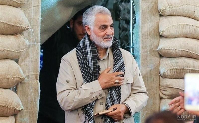 لحظه دیدن جنازه سردار سلیمانی توسط همسرش