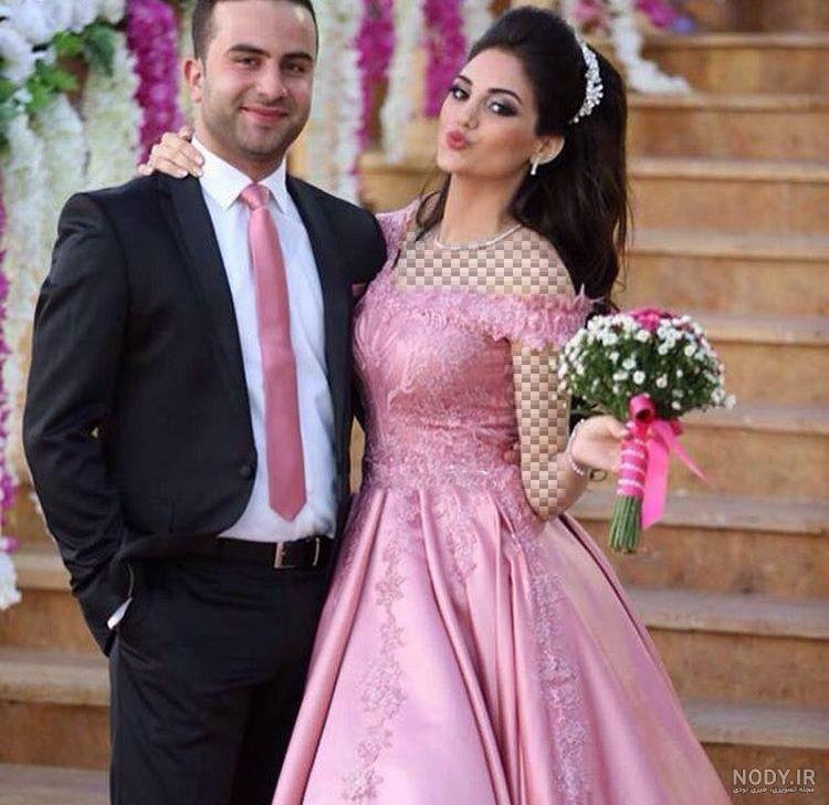 عکس لباس عروس زرد