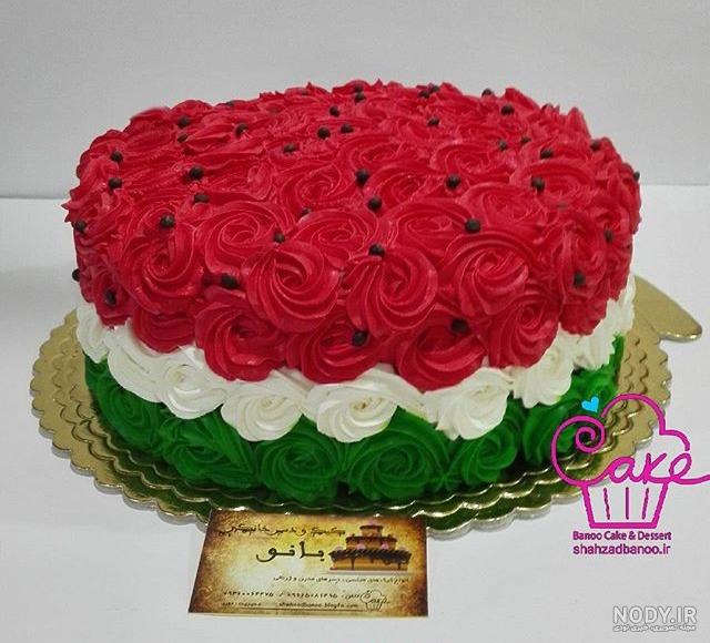 ایده برای کیک یلدا