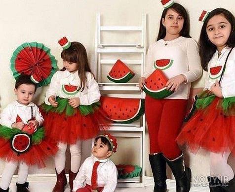 لباس کودک شب یلدا پسرانه