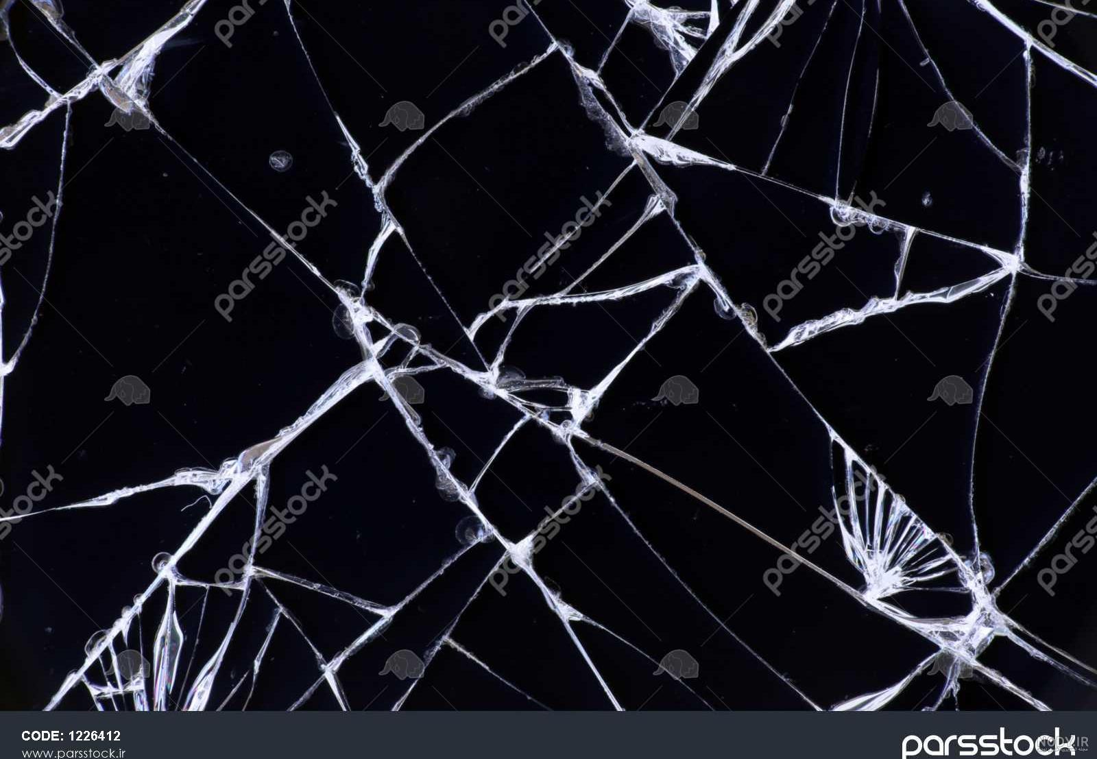 عکس صفحه شکسته موبایل