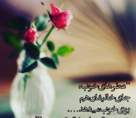 عکس دختر با گل برای پروفایل