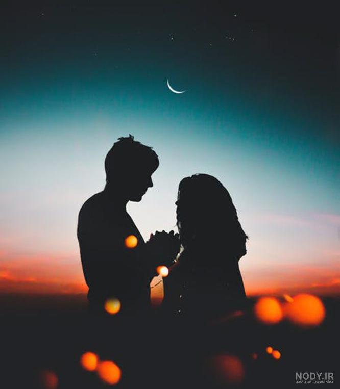 عکس عاشقانه بدون متن شب